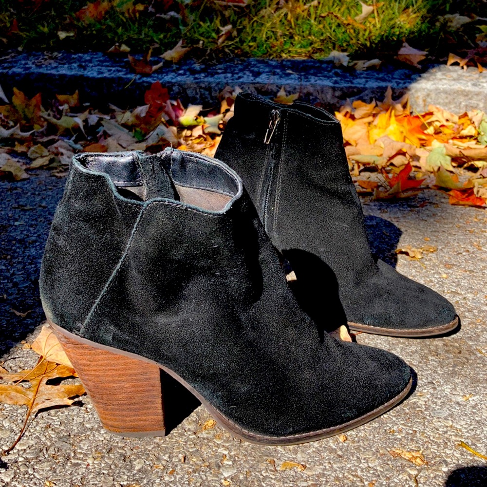 Black booties